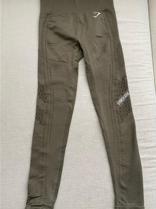 Gymshark Pants - Gymshark  Olive Green Seamless Leggings